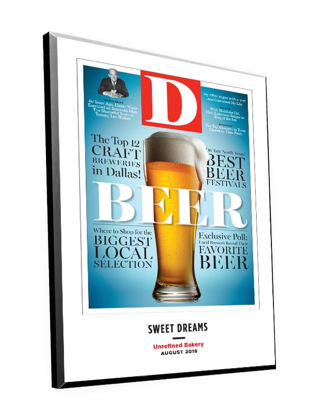 D Magazine Cover Plaques by NewsKeepsake