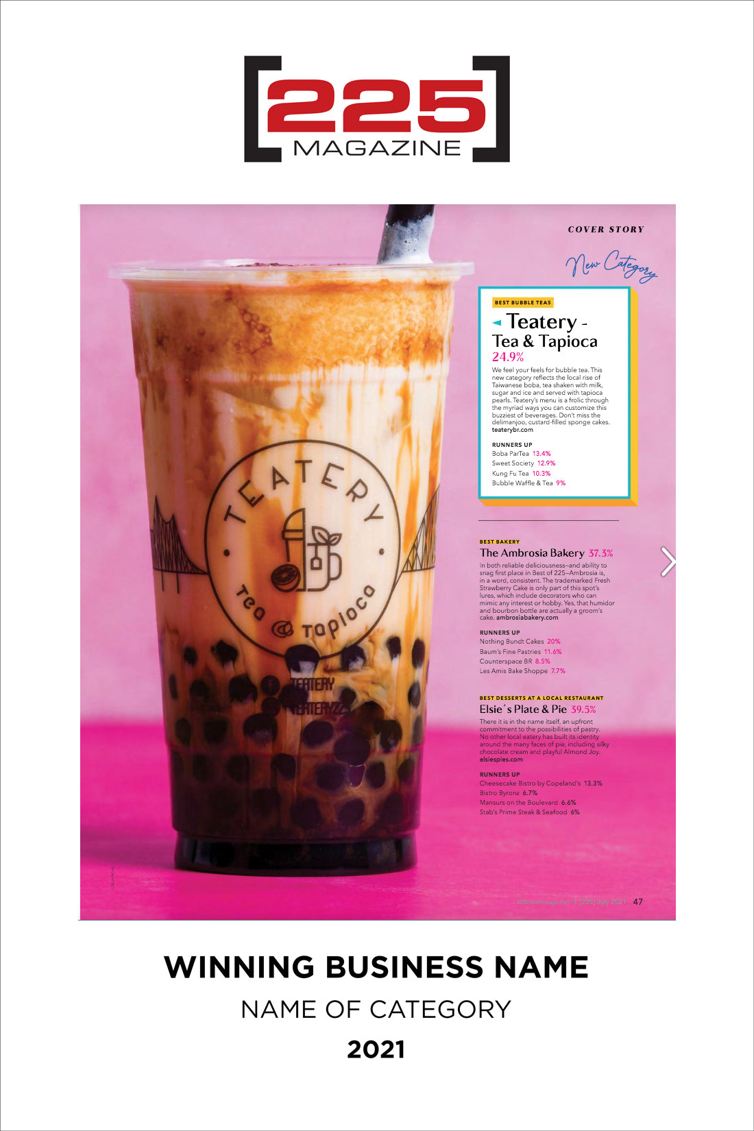 Best of 225 Magazine Awards - Archival Reprints