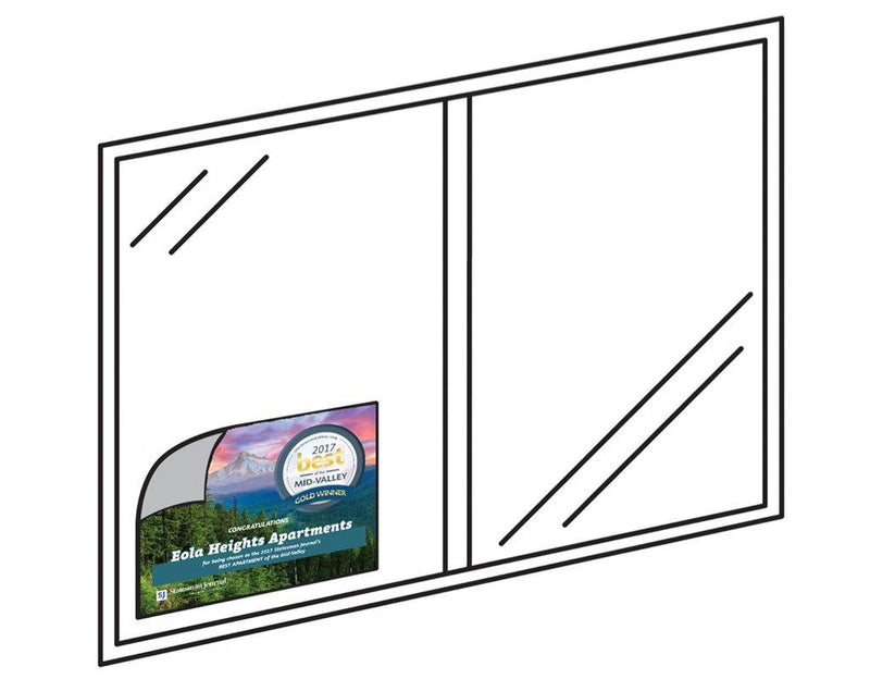 "Best of the Mid-Valley" Award Window Decal by NewsKeepsake