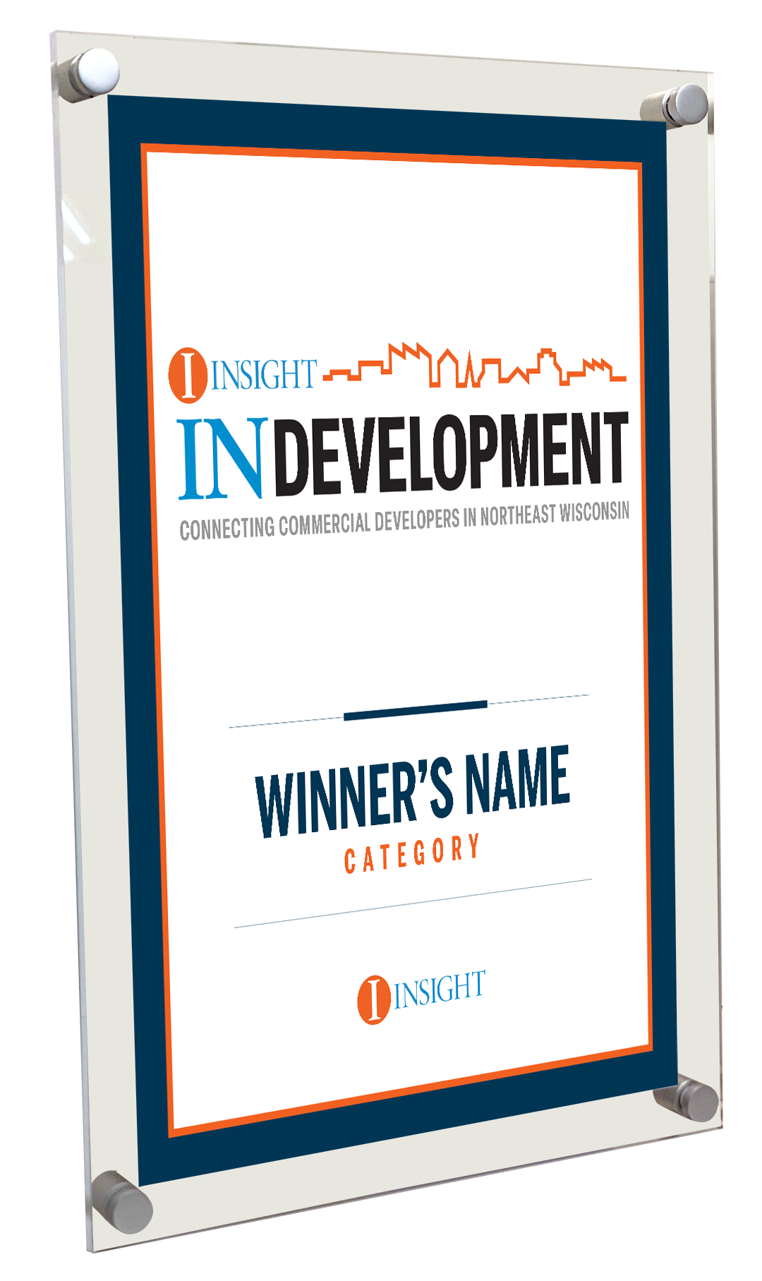 INSIGHT - In Development - Logo Acrylic Plaques