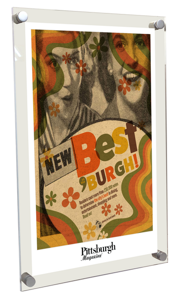 Pittsburgh Magazine - Best of the 'Burgh Articles - Acrylic Standoff Plaque