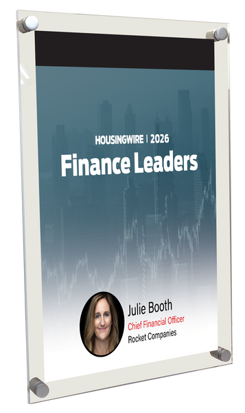 HousingWire Editorial Award Programs Plaque - Acrylic Standoff