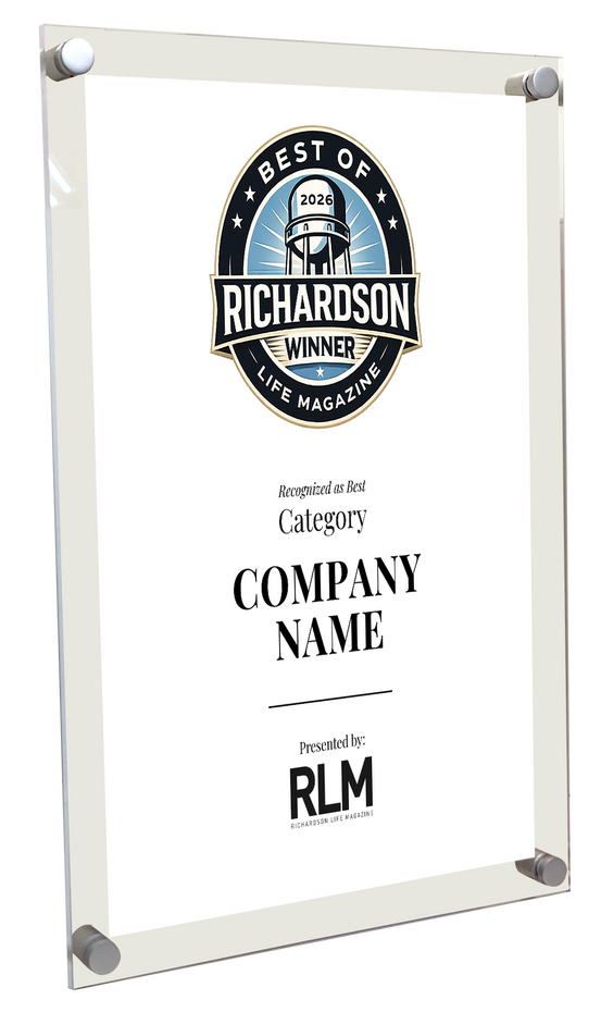 RLM - Best of Richardson Life Magazine - Acrylic Plaques