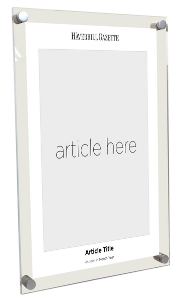 N. Boston Media Group - Articles - Acrylic Plaques