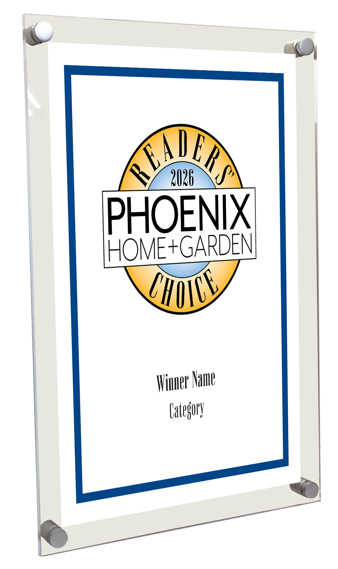 Phoenix Magazine - Acrylic Plaques