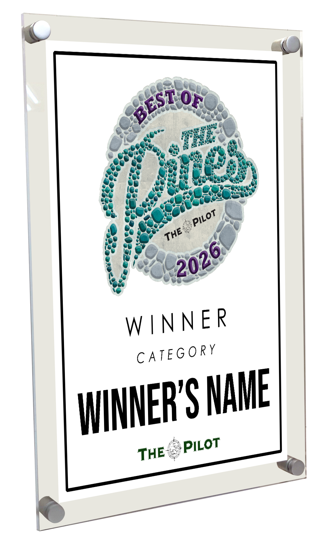 The Pilot - Best of the Pines - Acrylic Plaque