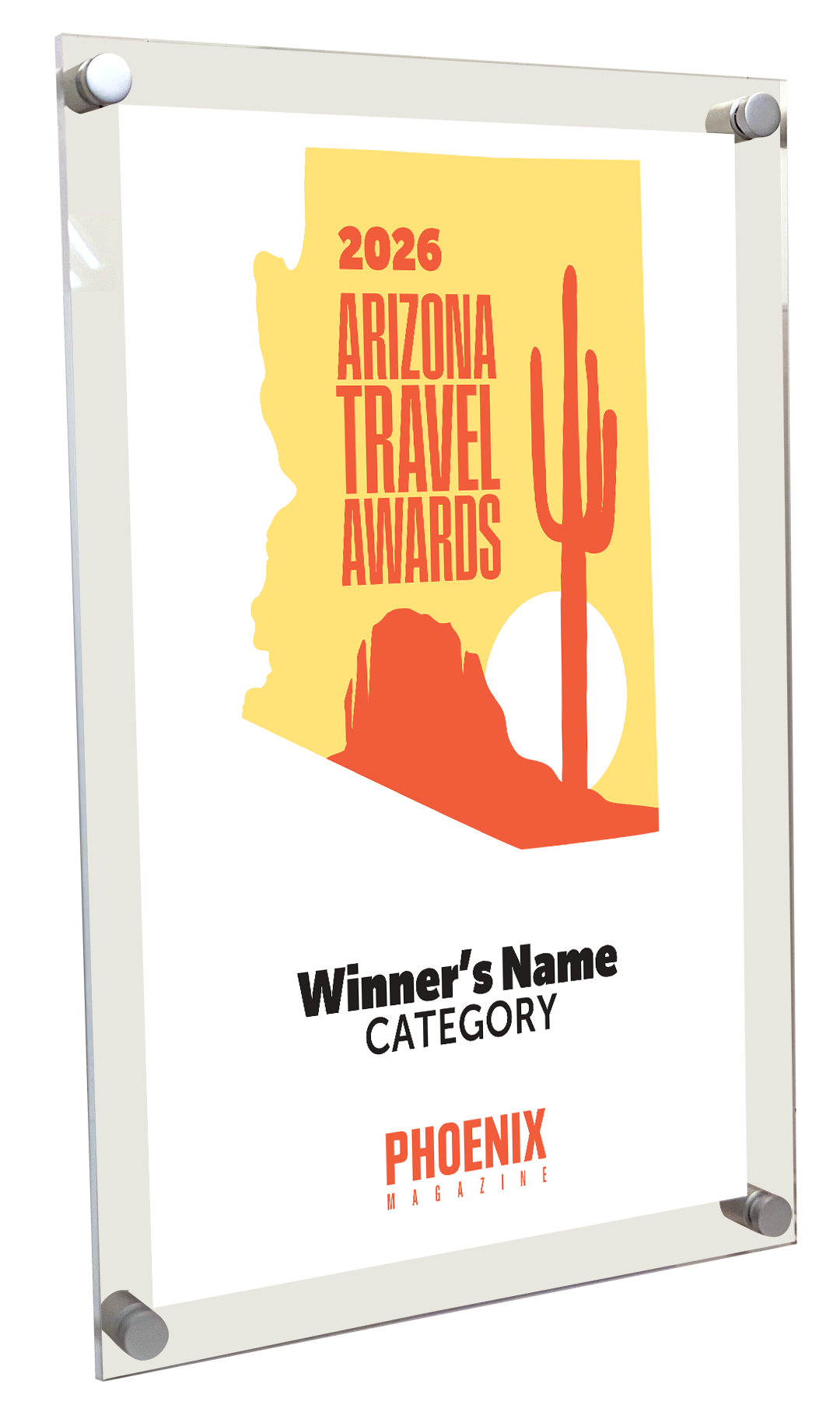 Phoenix Magazine - Acrylic Plaques