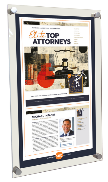 SRQ Elite Top Attorneys - Acrylic Plaques