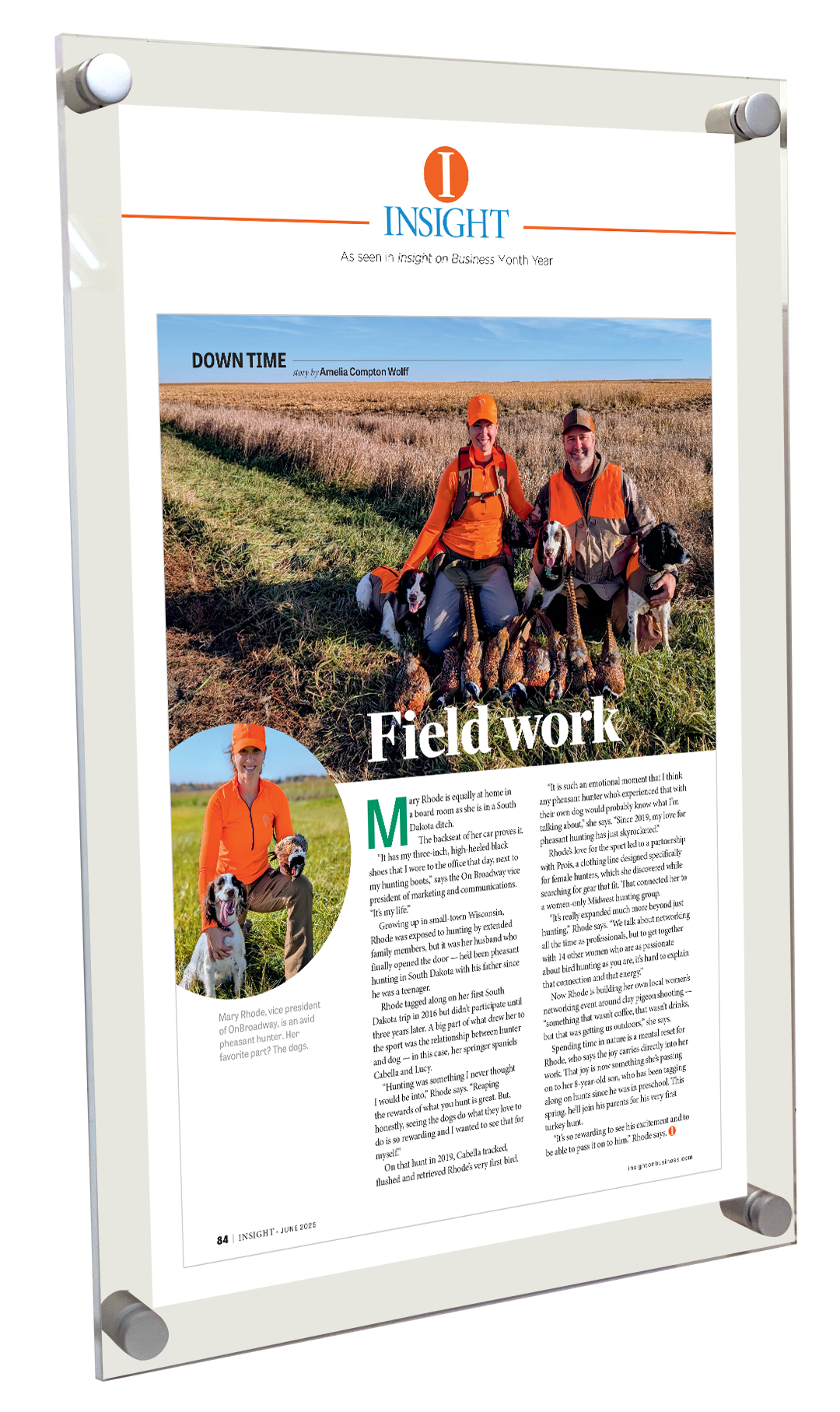 INSIGHT - Editorial Features - Acrylic Plaques