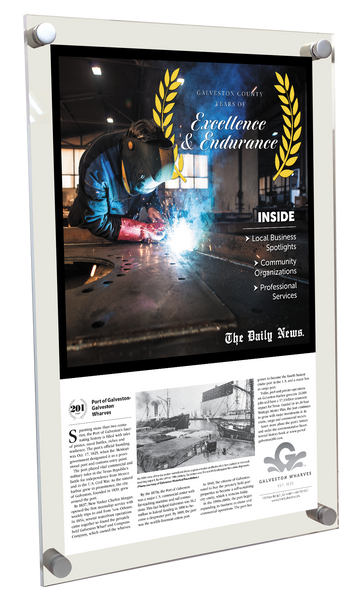 GC The Daily News - Years of Excellence - Acrylic Plaque