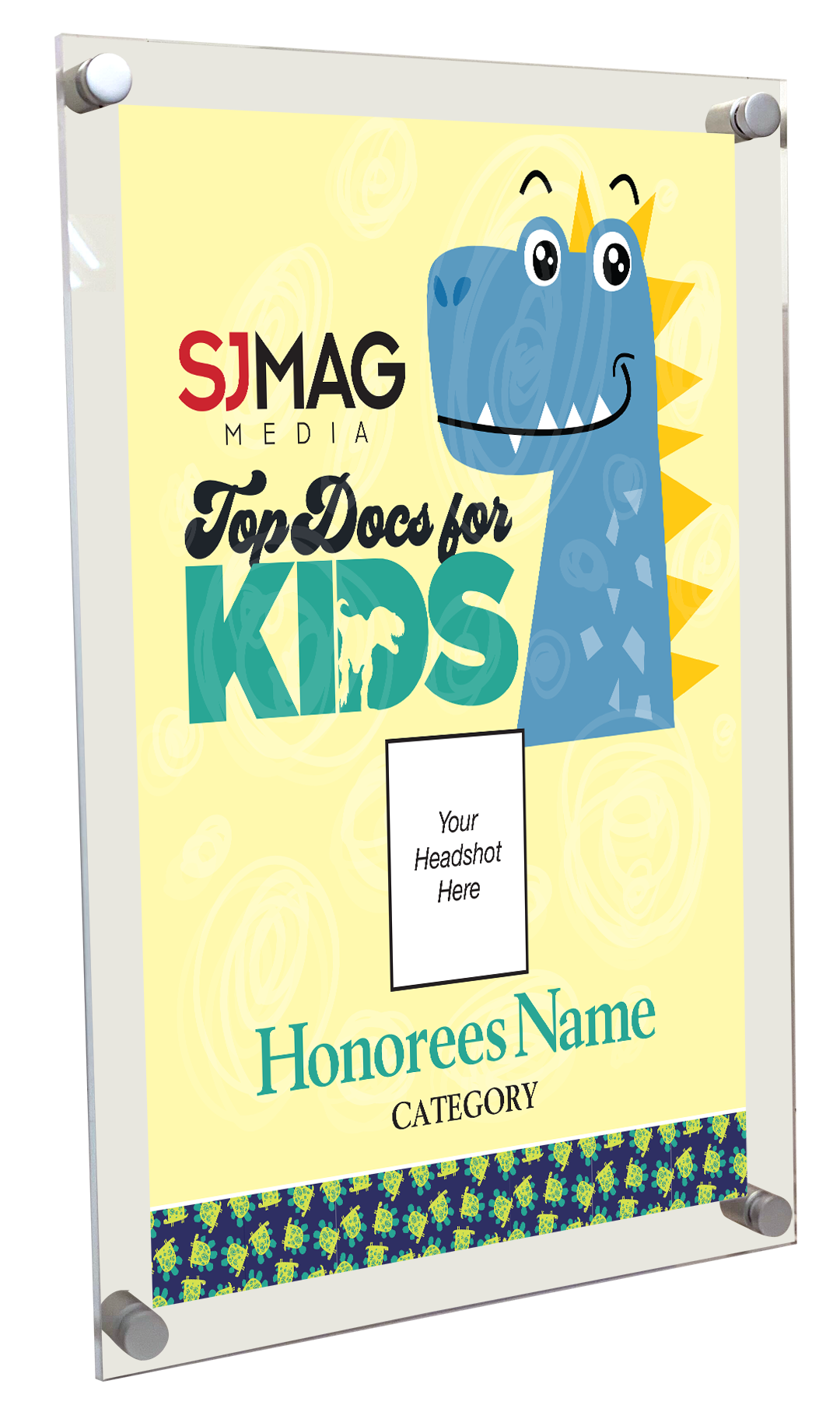 SJ Mag - Top Doc For Kids - Acrylic Plaques