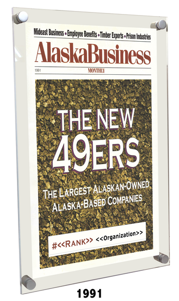 Commemorative Top 49ers Award Acrylic Plaque