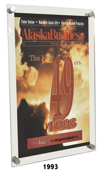 Commemorative Top 49ers Award Acrylic Plaque