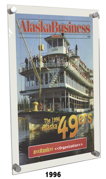 Commemorative Top 49ers Award Acrylic Plaque