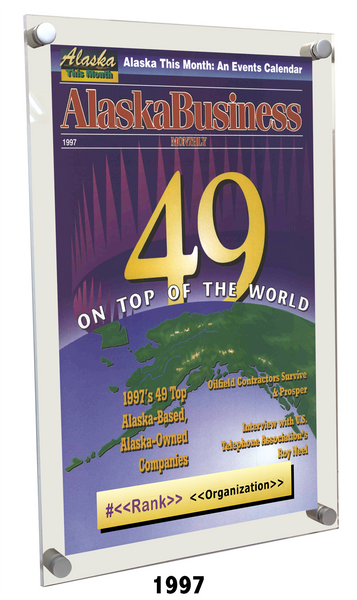 Commemorative Top 49ers Award Acrylic Plaque