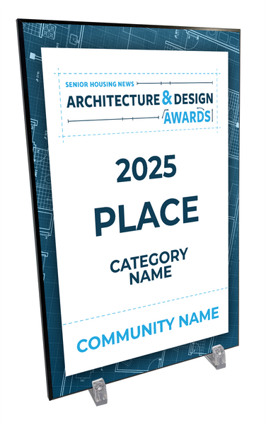 WTWH Healthcare SHN Architecture & Design Awards - Modern Hardi-plaque