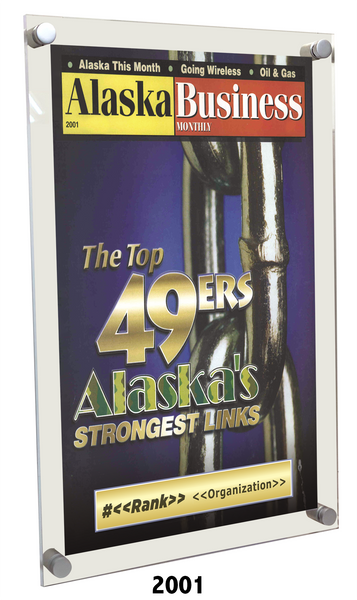 Commemorative Top 49ers Award Acrylic Plaque