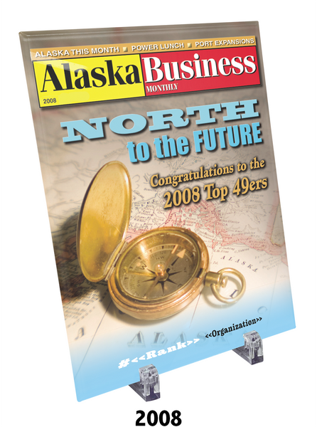 Commemorative Top 49ers Award Crystal Plaque