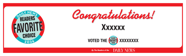 LA Daily News Best Of Certificate and Readers Choice Award | Outdoor Banners