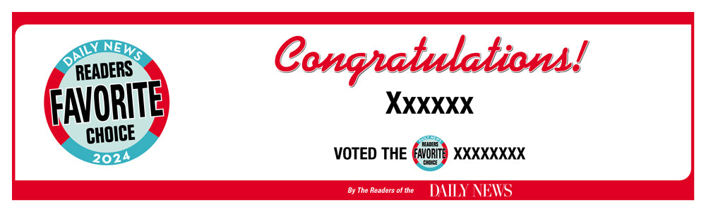 LA Daily News Best Of Certificate and Readers Choice Award | Outdoor Banners