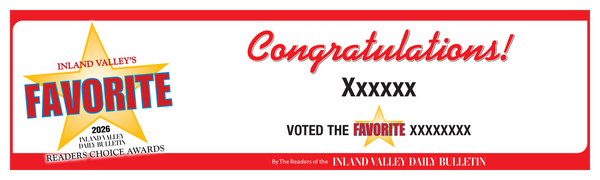 IVDB Best Of Certificate and Readers Choice Award | Outdoor Banners