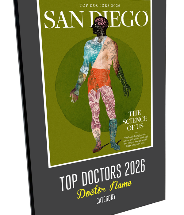 San Diego Magazine "Top Doctors" Award Plaques