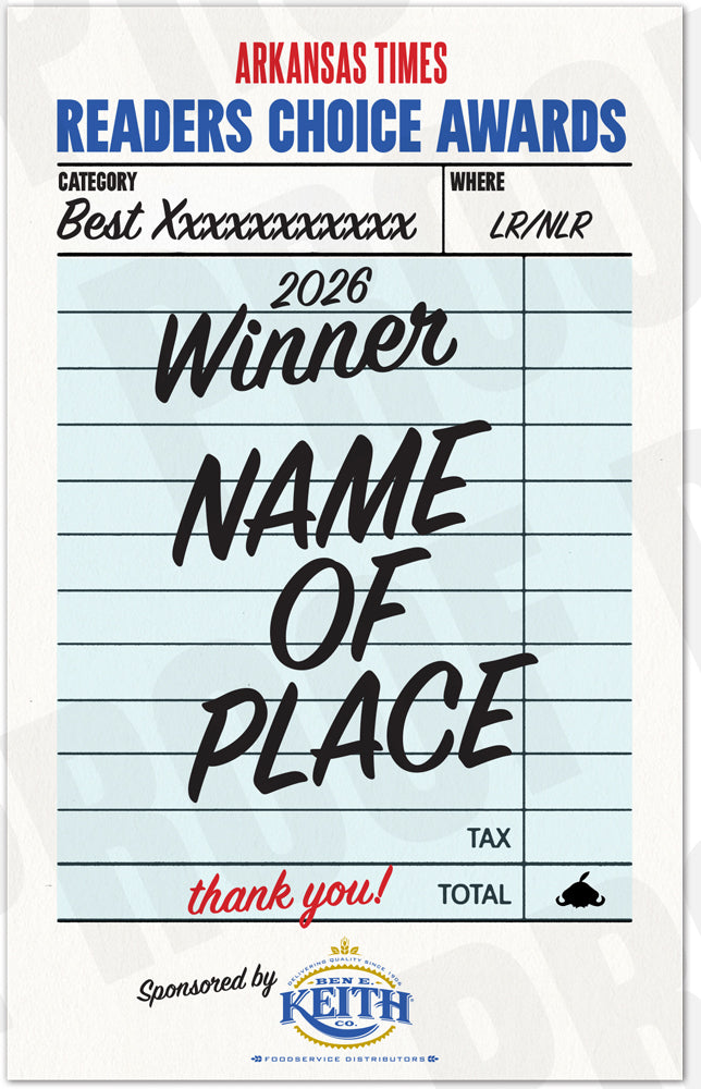 Arkansas Times Readers Choice Award  - Digital Badge