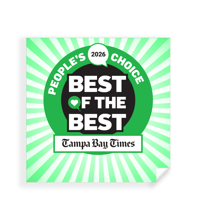Best Of Tampa Bay Times - Window Cling