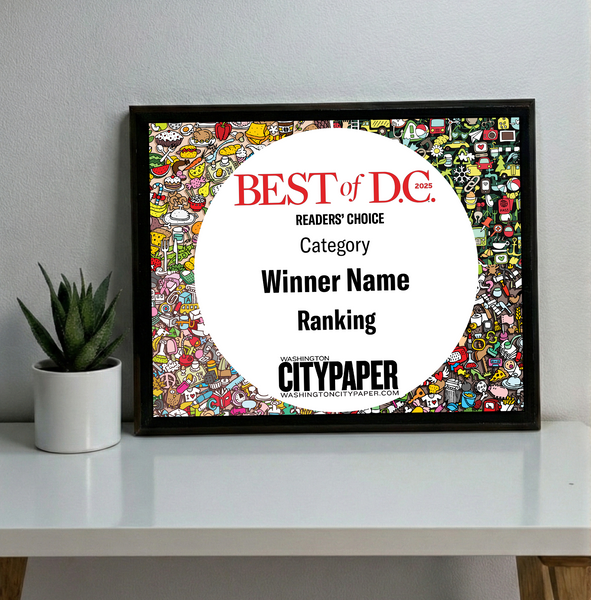 "Best of D.C.™" Award - Classic Plaque