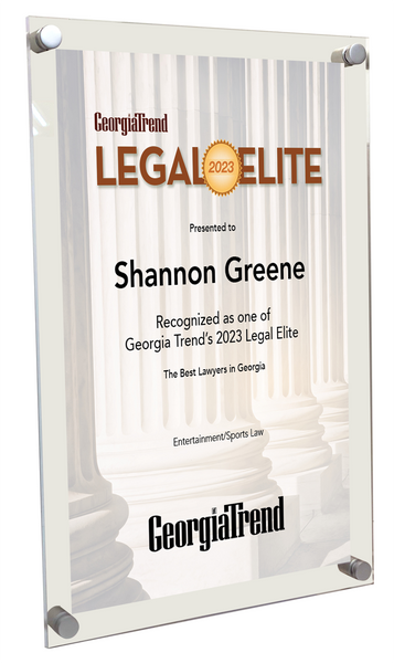 Georgia Trend: Legal Elite - Acrylic Standoff Plaque