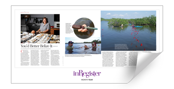 inRegister Magazine Article & Cover Digital PDFs