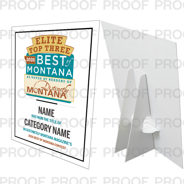 Distinctly Montana Magazine's — Best of Montana - Counter Cards