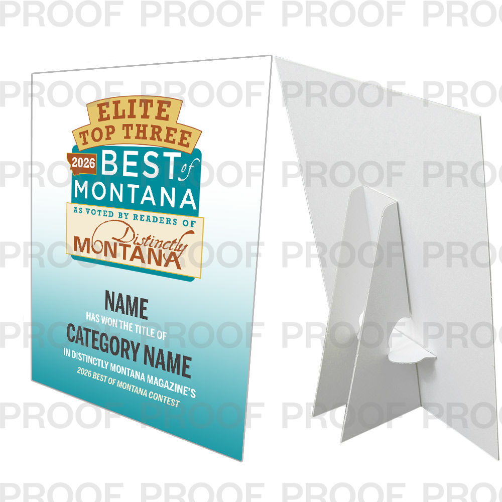 Distinctly Montana Magazine's — Best of Montana - Counter Cards
