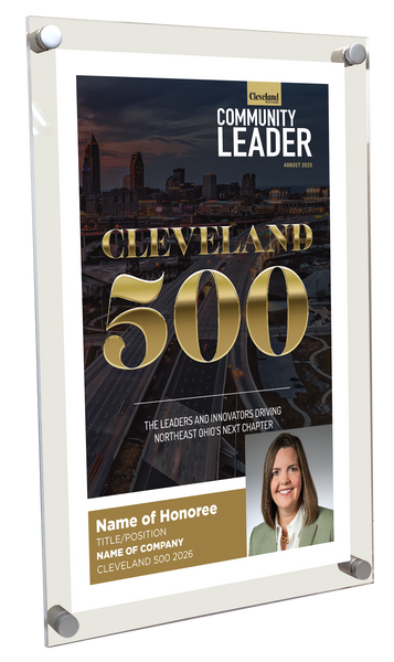 Cleveland 500 Cover Plaque