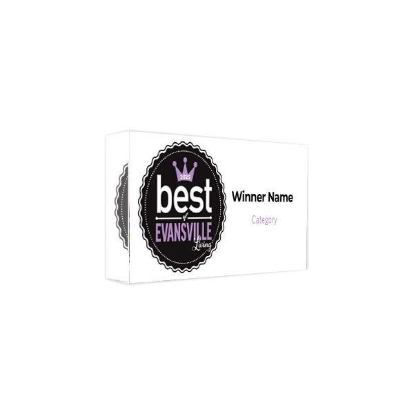 Evansville Living - Best of Evansville - Acrylic Block