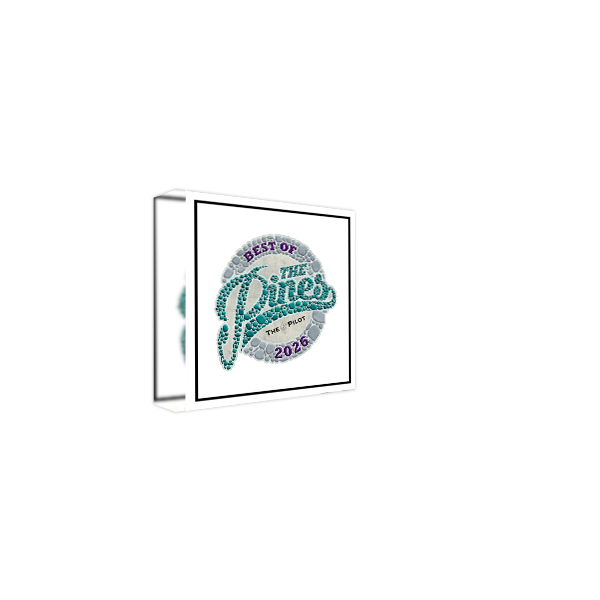 The Pilot - Best of the Pines - Acrylic Block