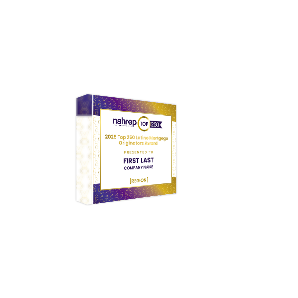 Top Latino Mortgage Originators Acrylic Block