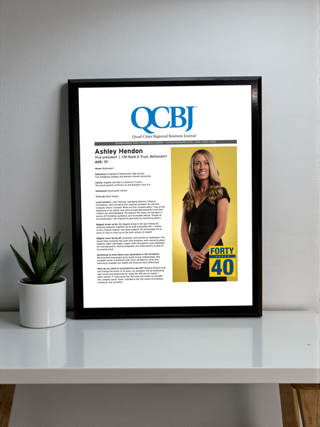 QCBJ - 40 Under 40 - Classic Plaque