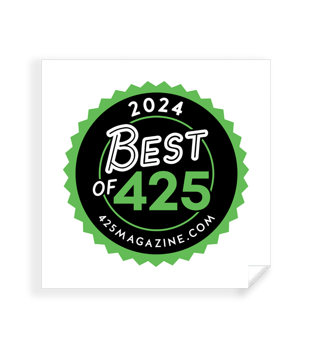 Best of 425 Magazine Awards - Window Clings