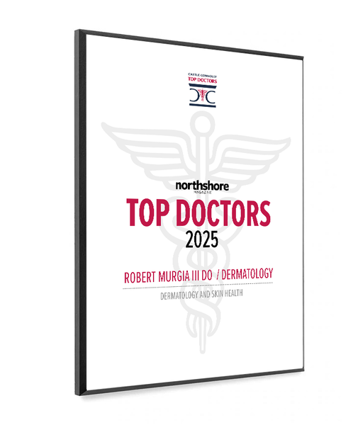 Northshore Magazine - Top Doctors - Modern Wooden Plaque