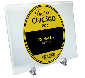 Chicago Reader: Best of Chicago Awards - Crystal Glass