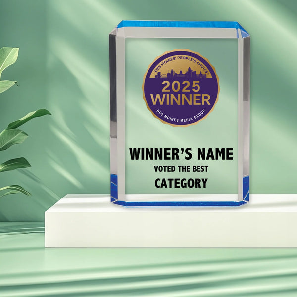 Tower Acrylic Elite Award_625_Mockup_Background_Blue