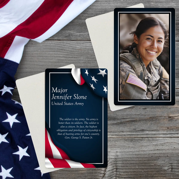 Metal Photo Card_Template_Full Version_Vertical_Mockup