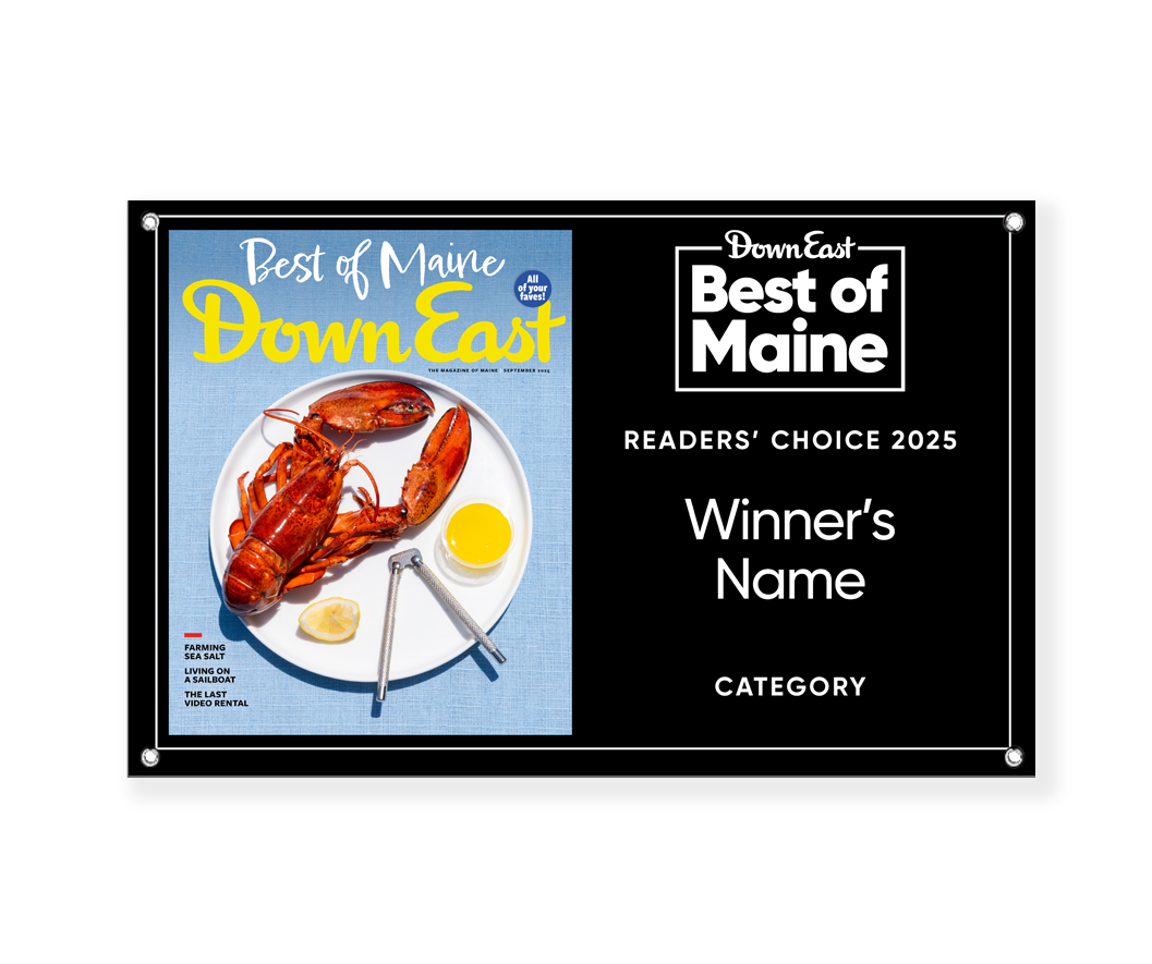 "Best of Maine" Award Banner