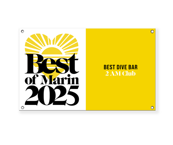 "Pacific Sun: Best of Marin" Award Banner