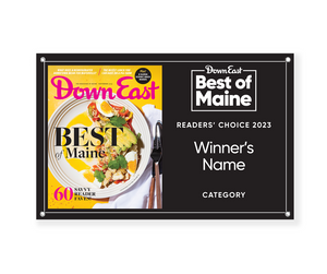 "Best of Maine" Award Banner