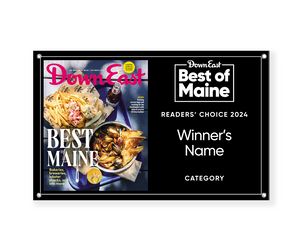 "Best of Maine" Award Banner