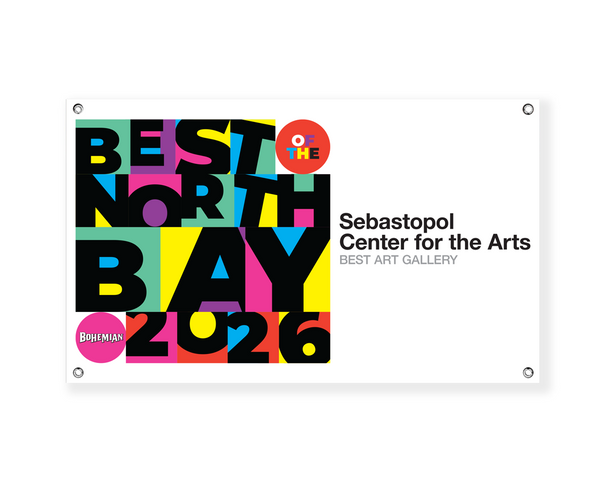 "Bohemian: Best of the North Bay" Award Banner