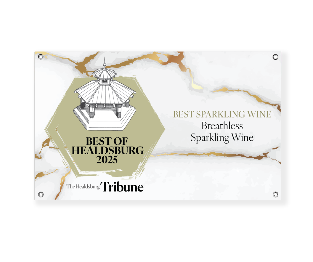 "Best of Healdsburg" Award Banner