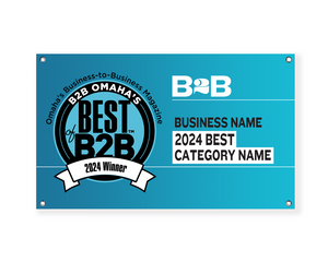 B2B Omaha's Best of B2B Award Banner